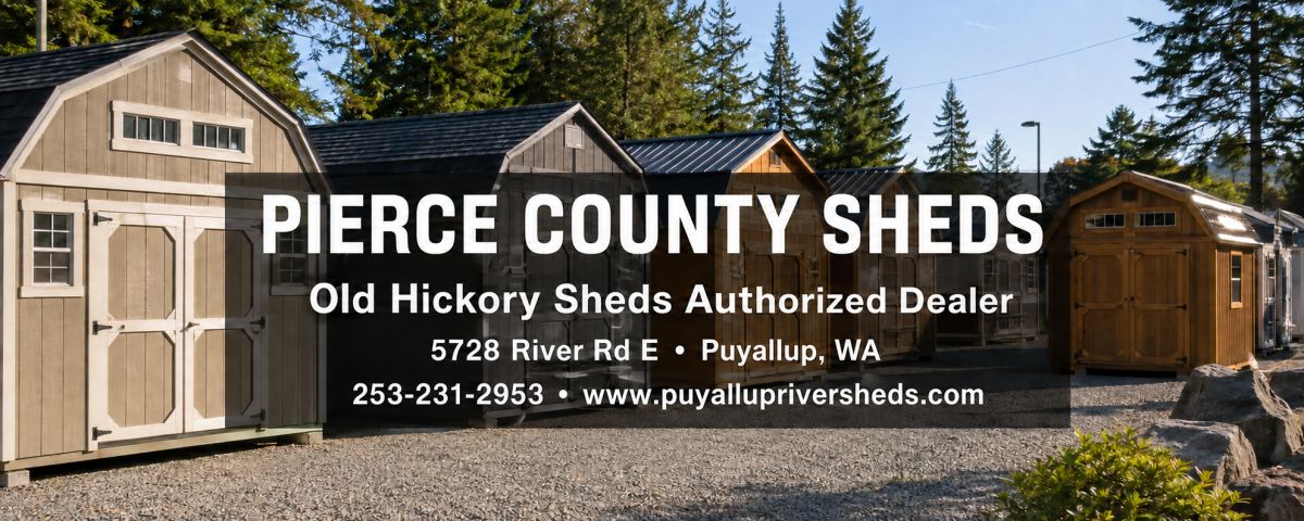 About Pierce County sheds